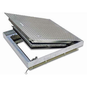 FRFD Fire-Rated Floor Doors - Flush Diamond Plate